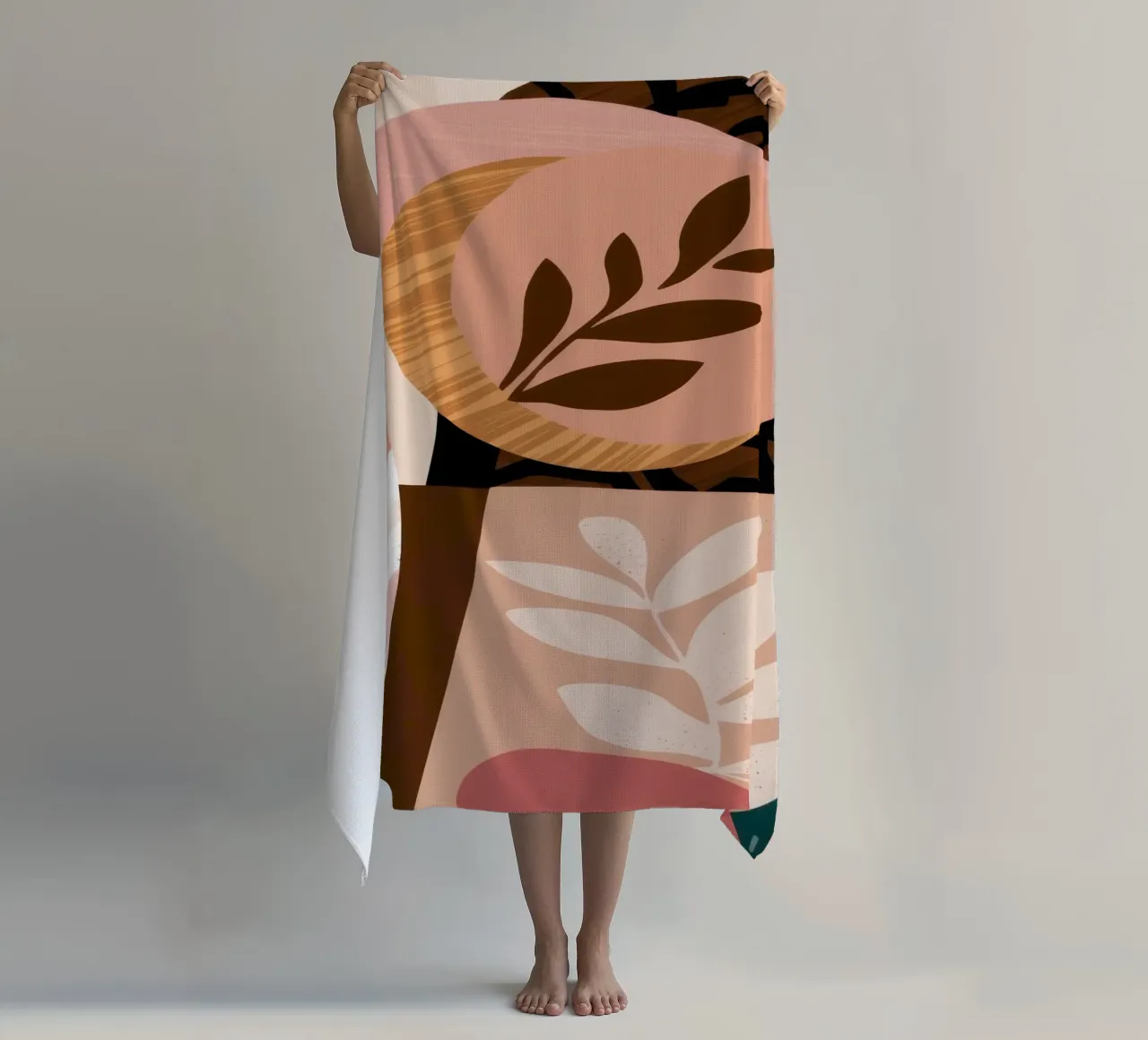 Blush Botanical Stillness telo mare da Bring Haven