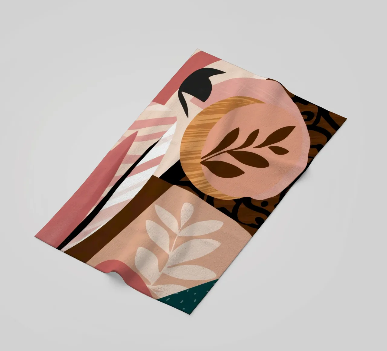 Blush Botanical Stillness telo mare da Bring Haven