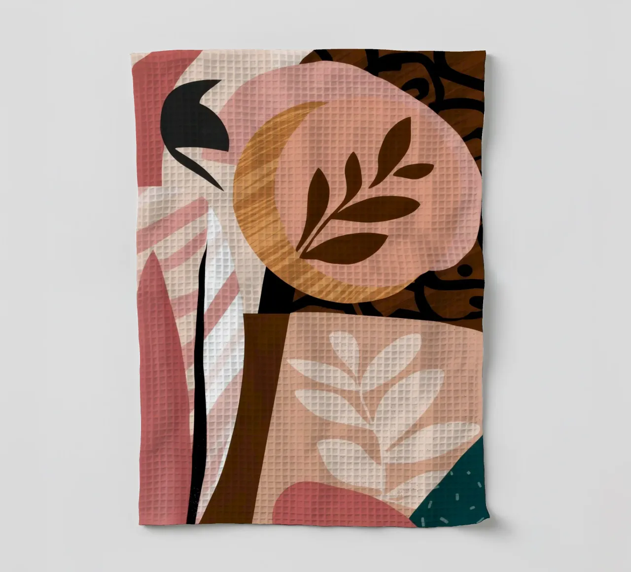 Blush Botanical Stillness canovaccio da cucina da Bring Haven