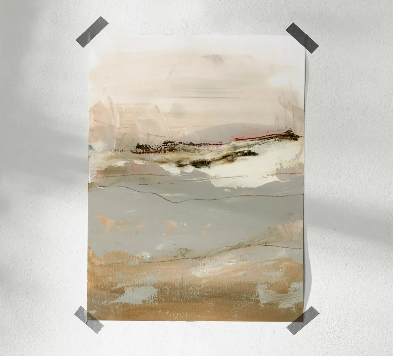 wander poster van IRIS LEHNHARDT FINE ART