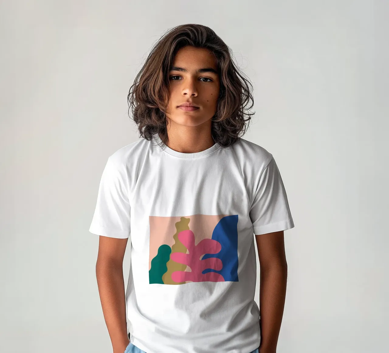 Boulders of Color kids t-shirt by Veil Maya
