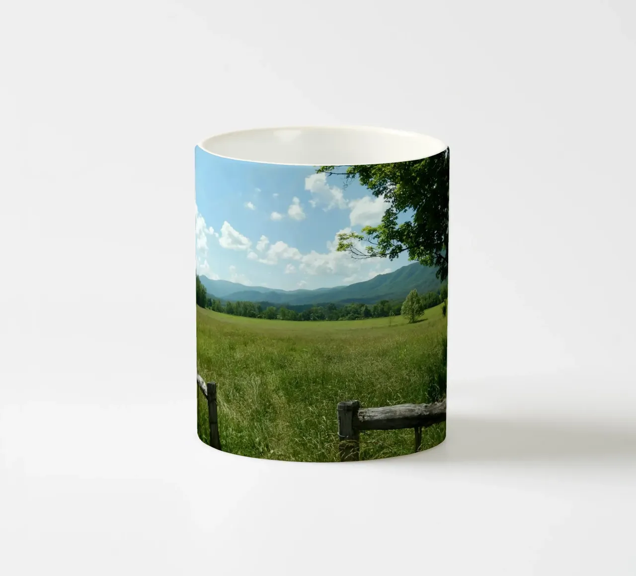 field mountains tazza in ceramica da Horsire