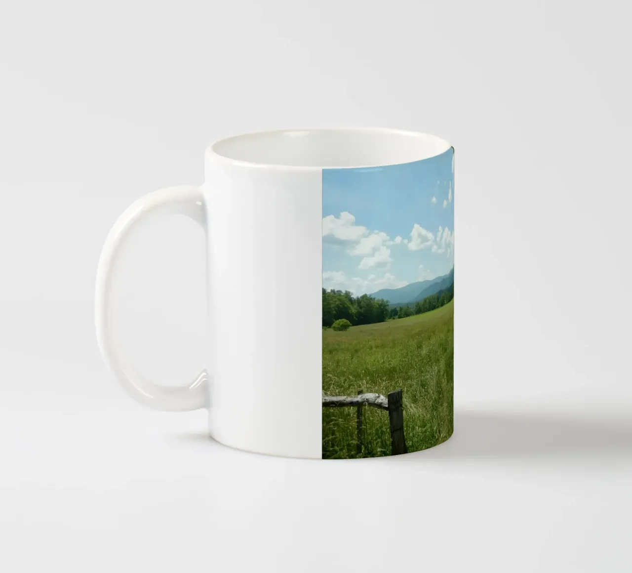 field mountains tazza in ceramica da Horsire