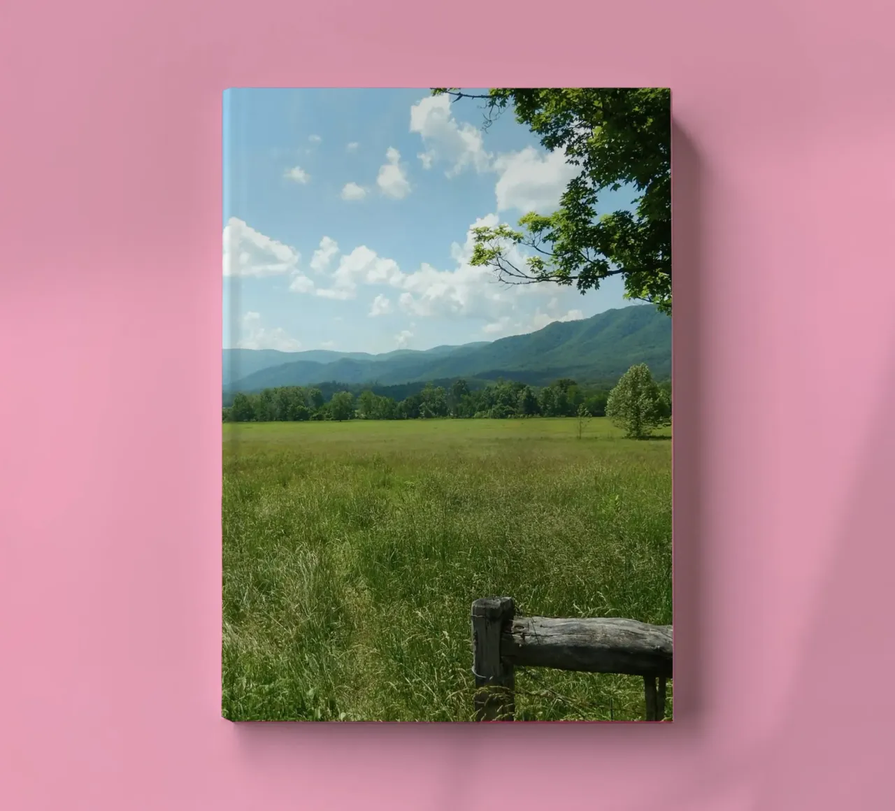 field mountains carnet de notes de Horsire