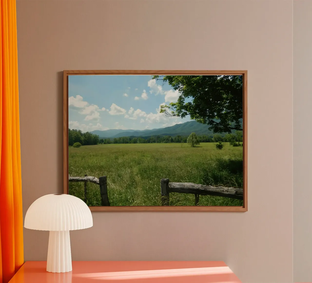 field mountains alluminio dibond da Horsire