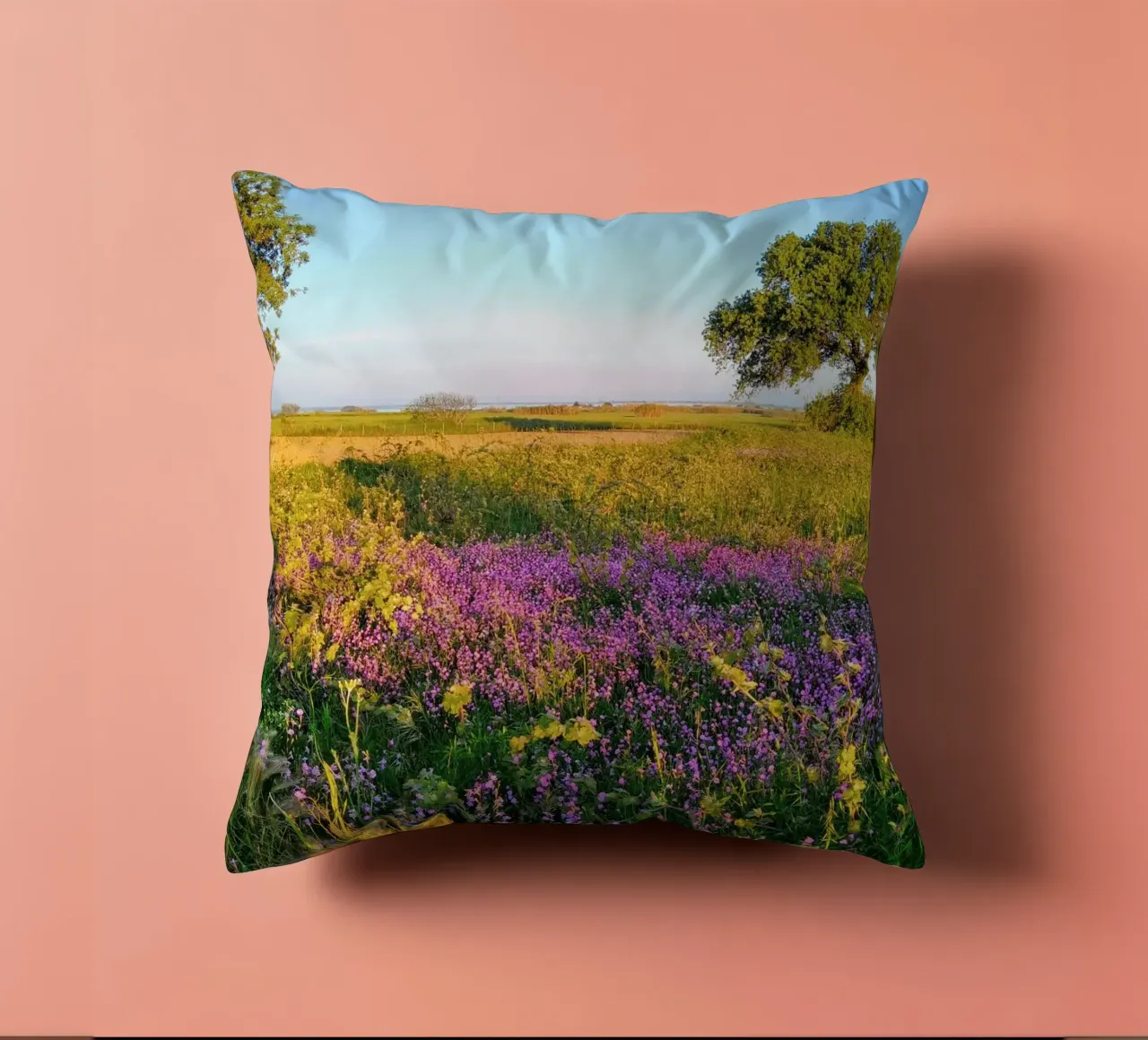 meadow vegetation cuscino da cofa home
