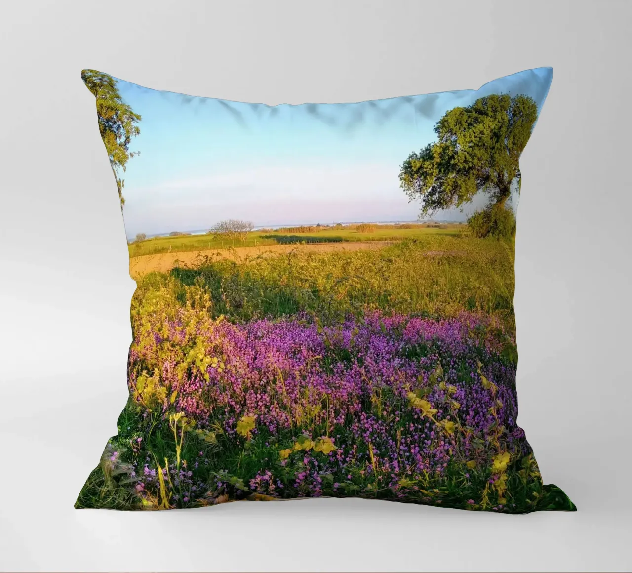 meadow vegetation cuscino da cofa home