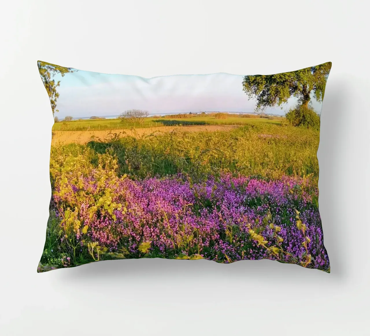 meadow vegetation cuscino da cofa home