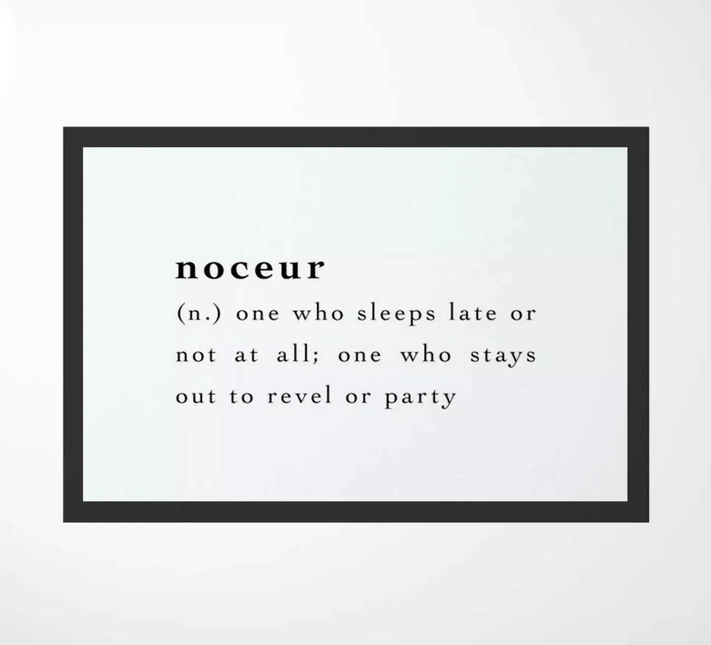 Noceur deurmat van Studio One