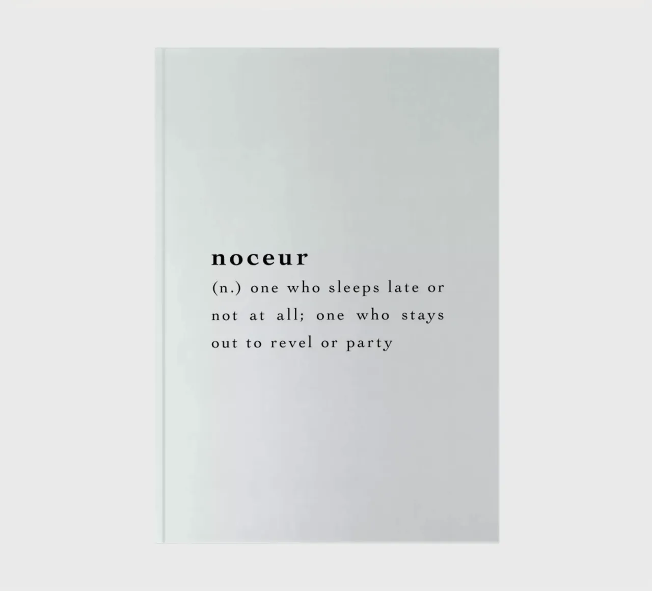 Noceur notebook by Studio One