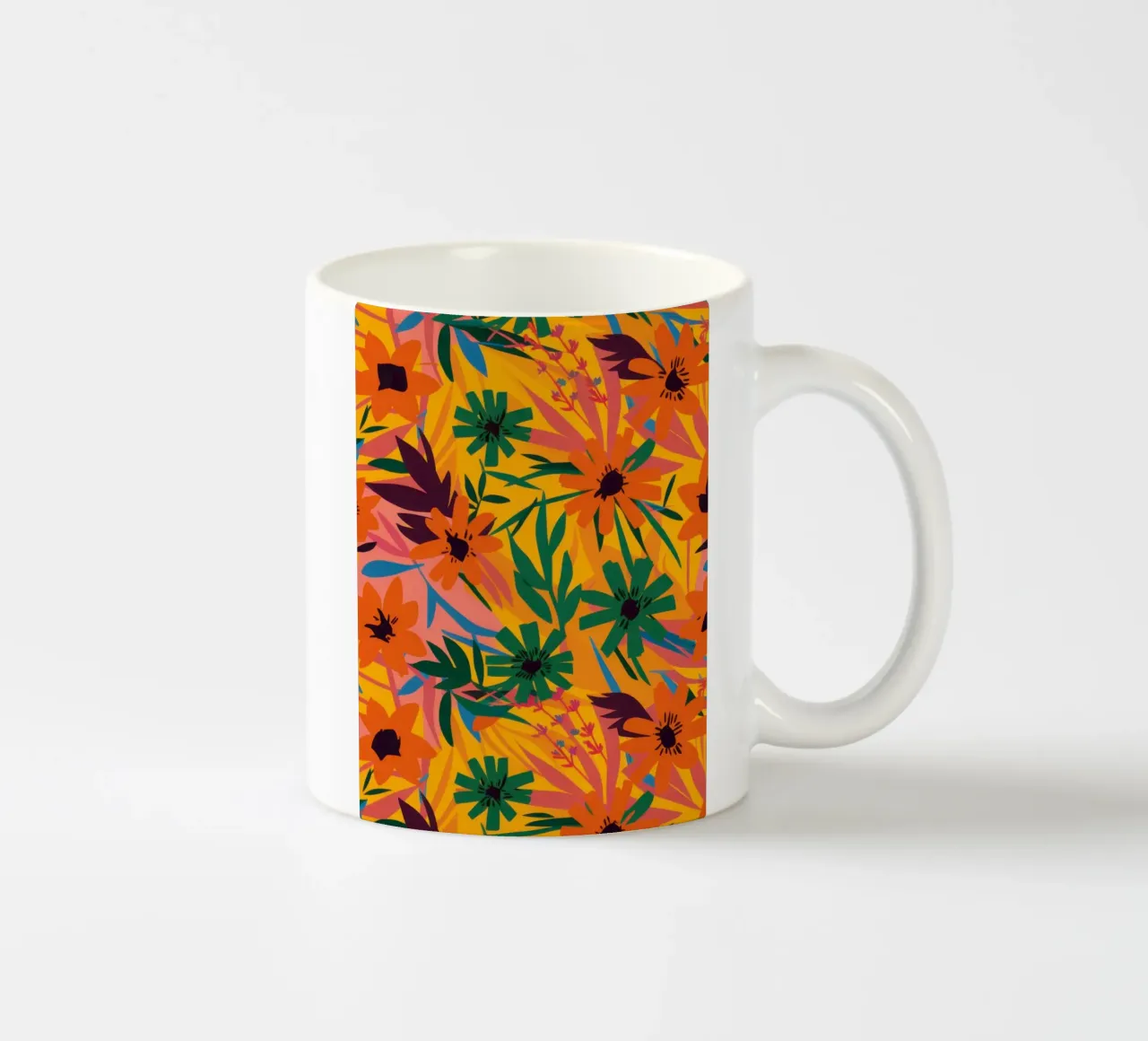 Profusione della giungla d'ambra tazza in ceramica da Bring Haven