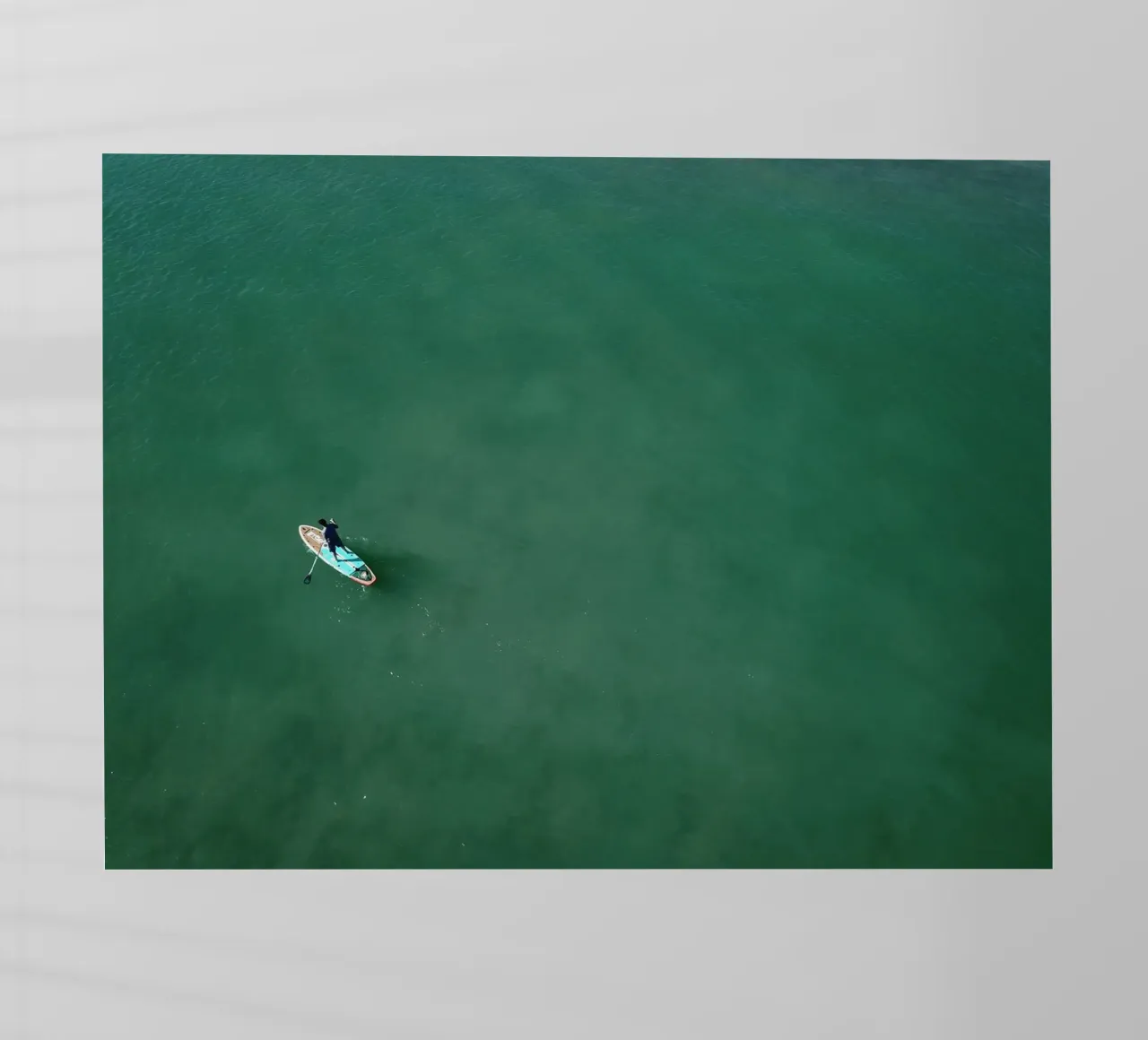 paddleboarding water pellicola backlit da Horsire