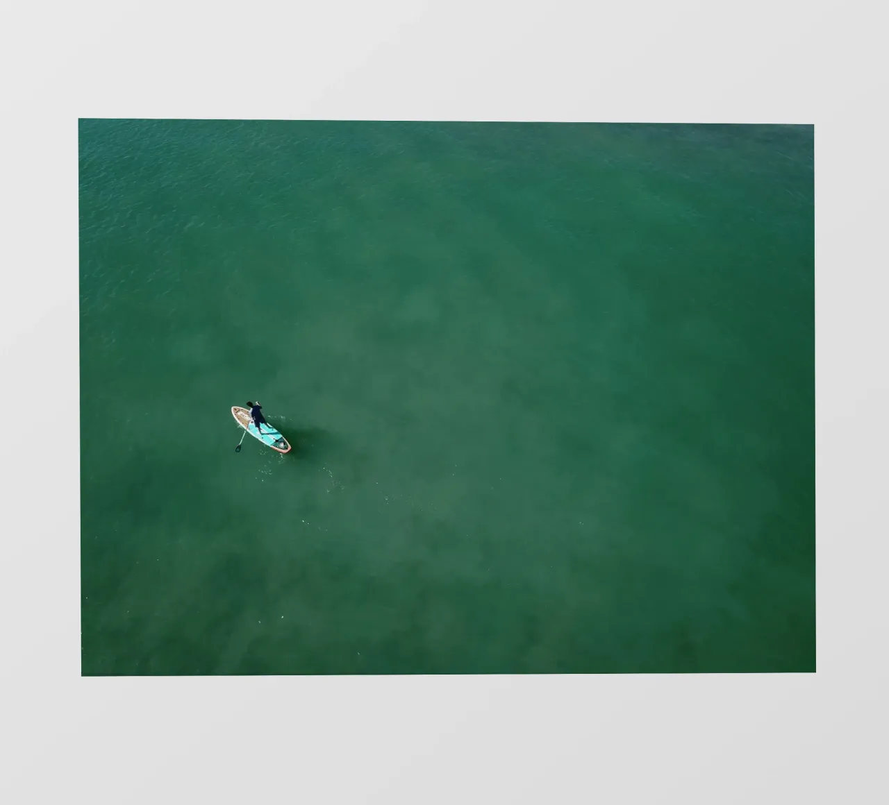 paddleboarding water pellicola backlit da Horsire