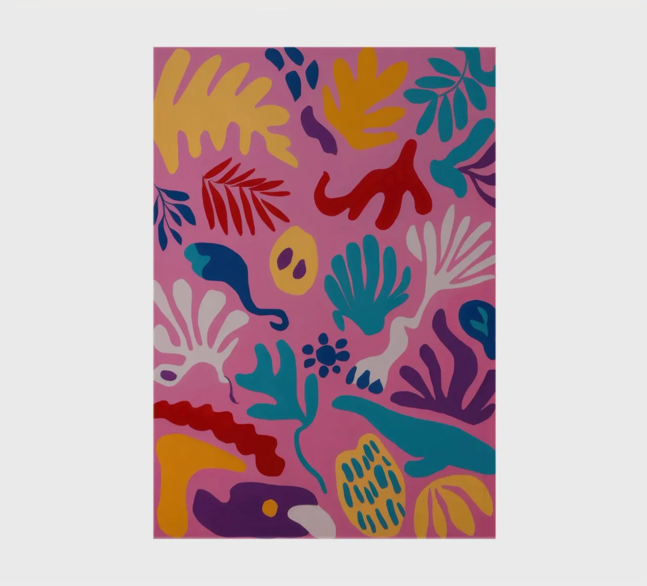 Undersea Garden Abstract Notizbuch von Flock Reverie