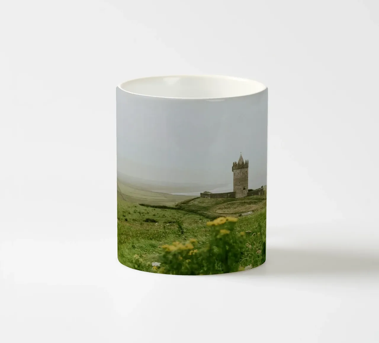 pastoral landscape ceramic mug by cofa home
