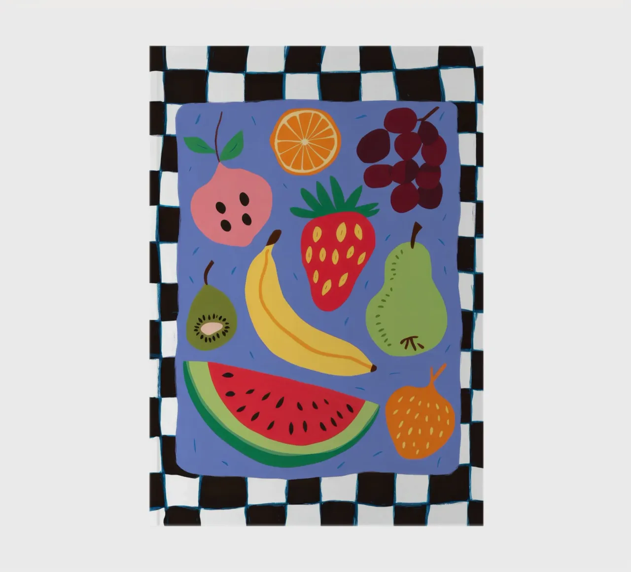 Misto di frutta a scacchiera diario da Bring Haven