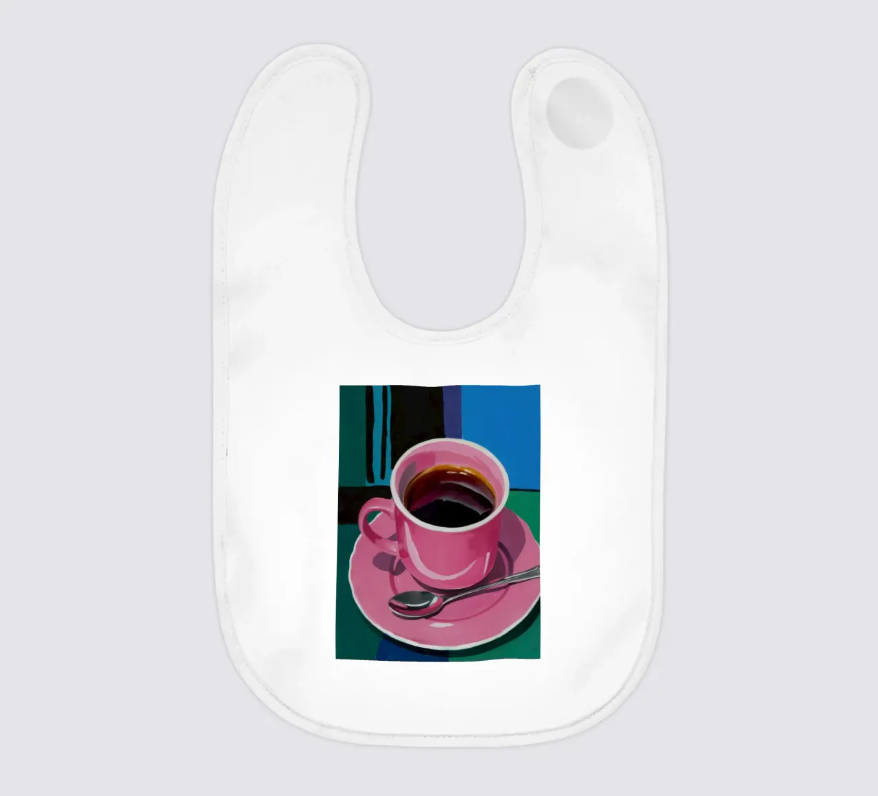 Tazza di caffè rosa bavaglino da Flock Reverie