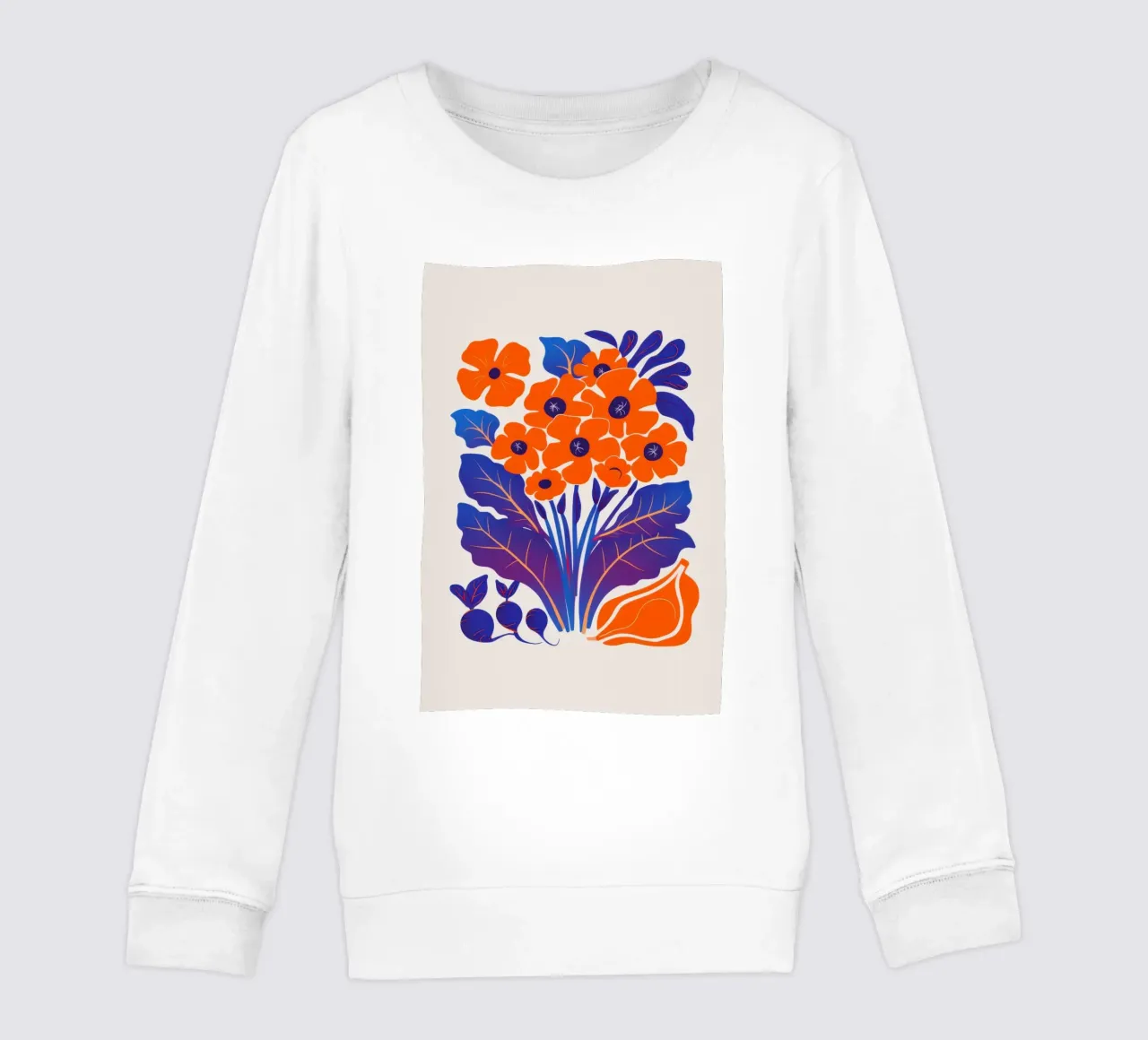 Bouquet ispirato a Maraoui felpa bambino da Bring Haven