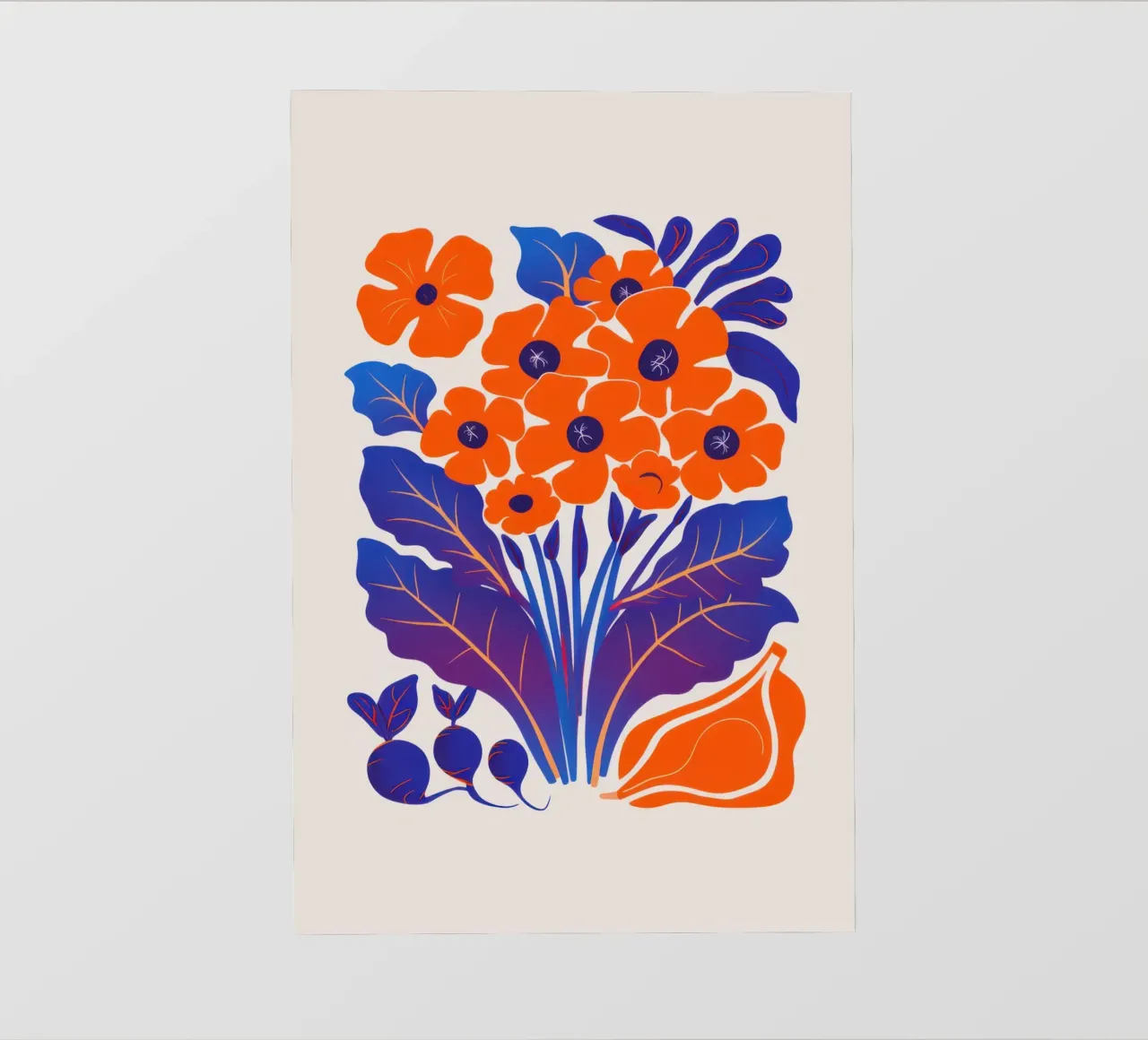 Bouquet ispirato a Maraoui telo in pvc da Bring Haven