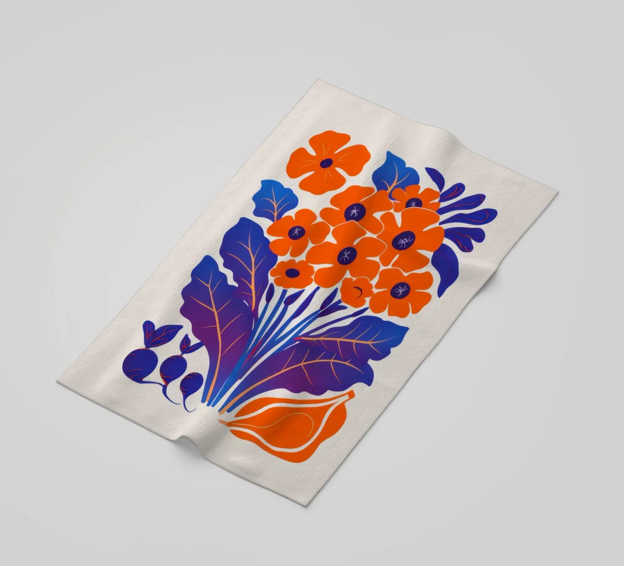 Bouquet ispirato a Maraoui telo mare da Bring Haven