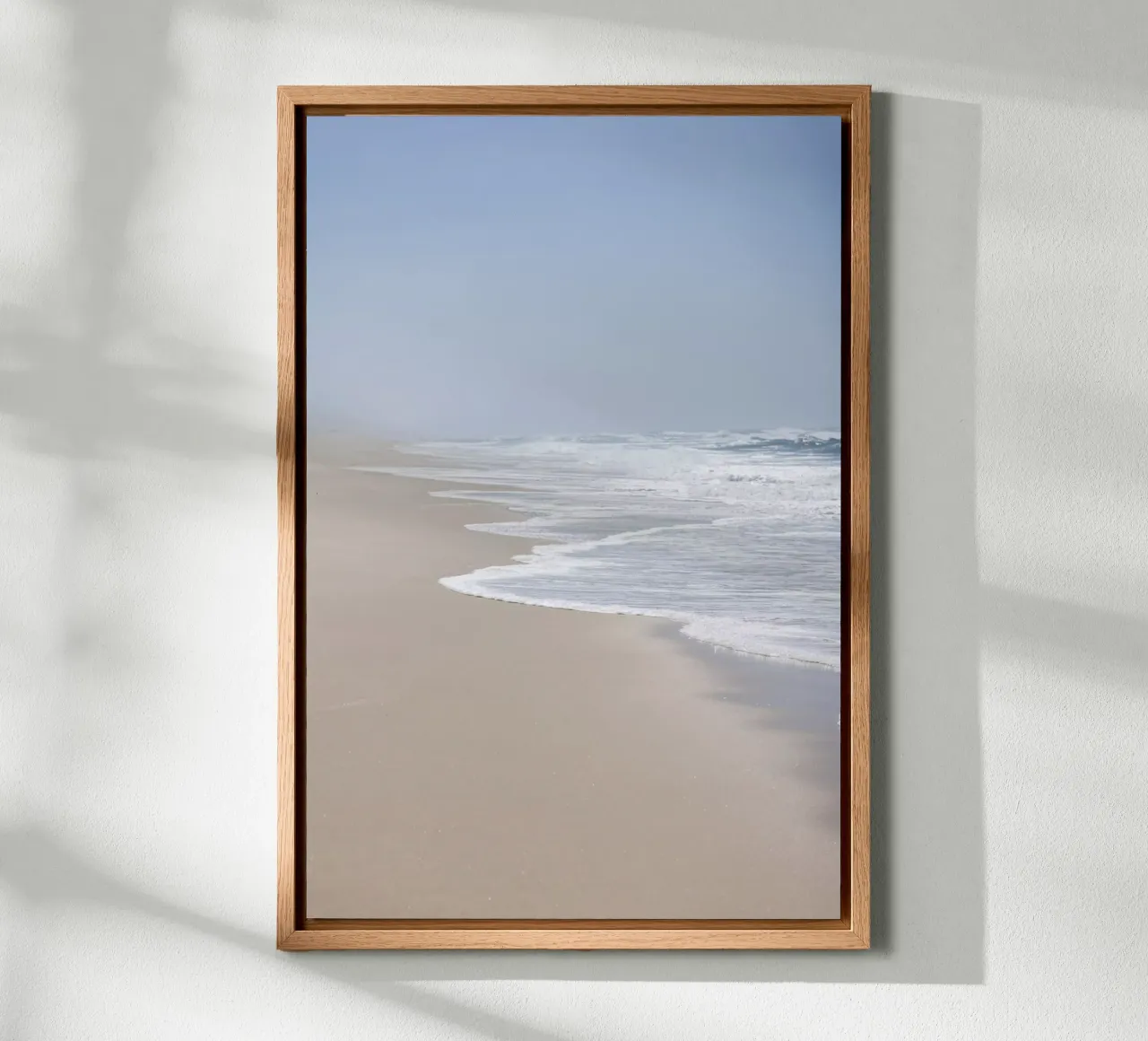 Blue and Sand canvas van Mareike Böhmer Photography