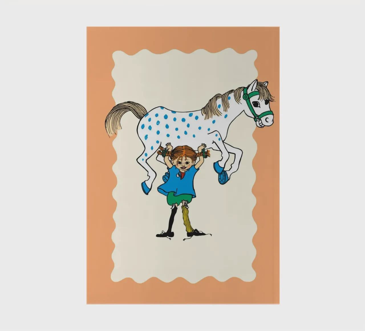 Pippi Longstocking and the horse notebook by Earl Beeman