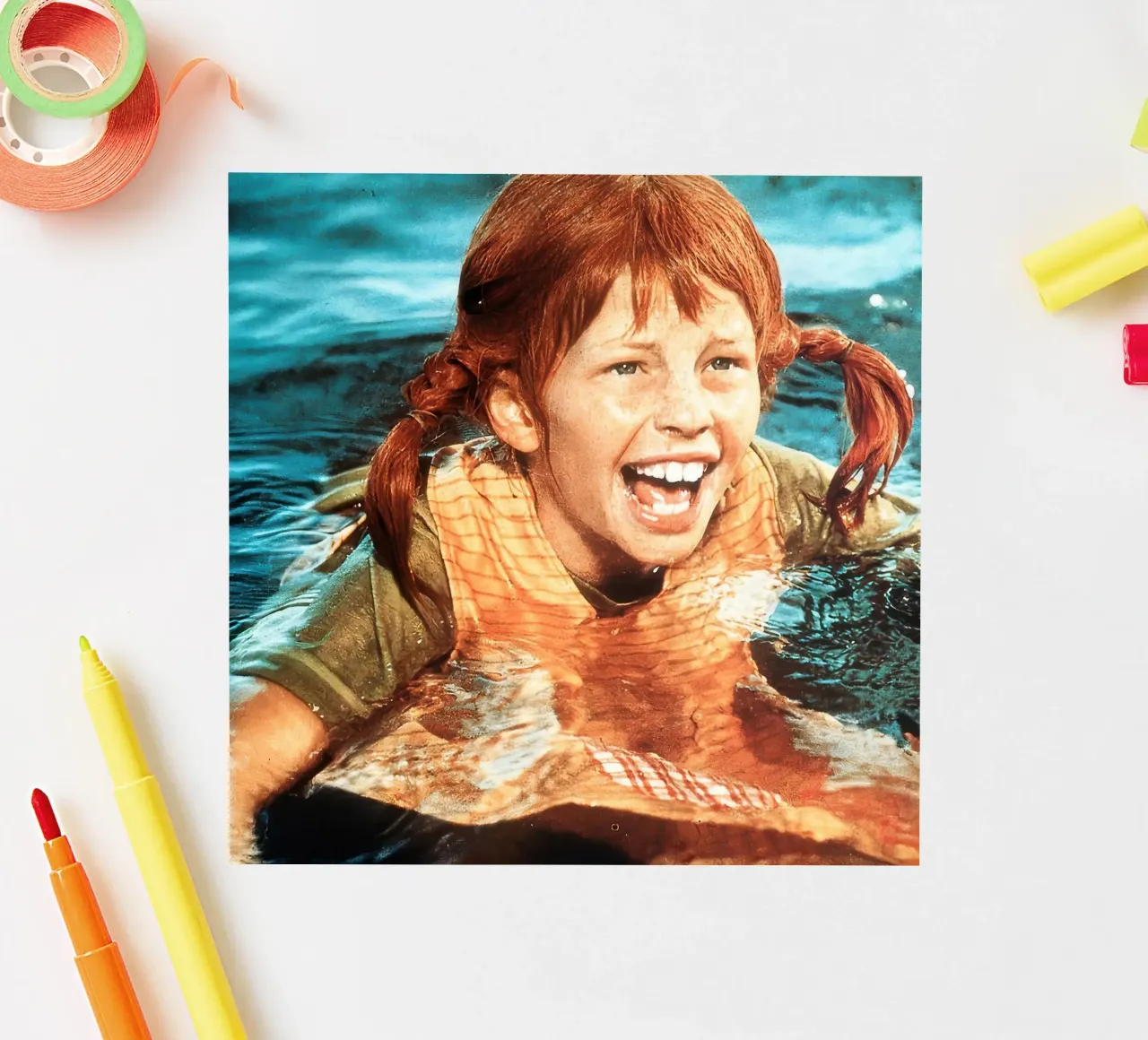 Pippi Calzelunghe p2 adesivo da Earl Beeman