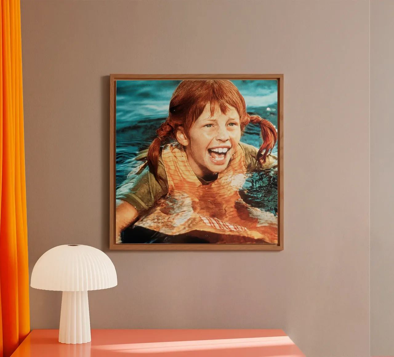 Pippi Calzelunghe p2 alluminio dibond da Earl Beeman