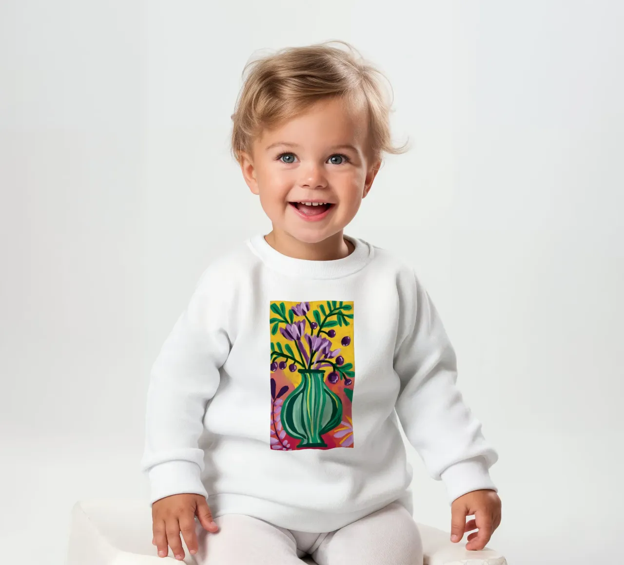 Vaso Veridian Vibrancy felpa neonato da Bring Haven