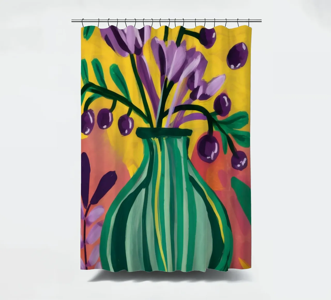 Vaso Veridian Vibrancy tenda da doccia da Bring Haven