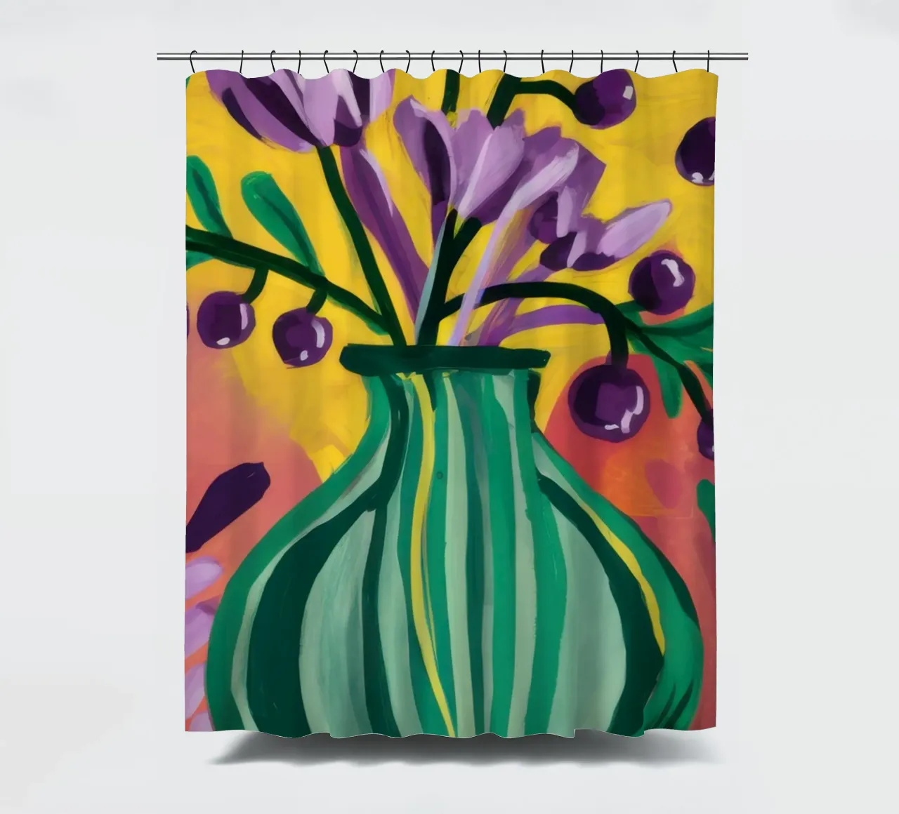 Vaso Veridian Vibrancy tenda da doccia da Bring Haven