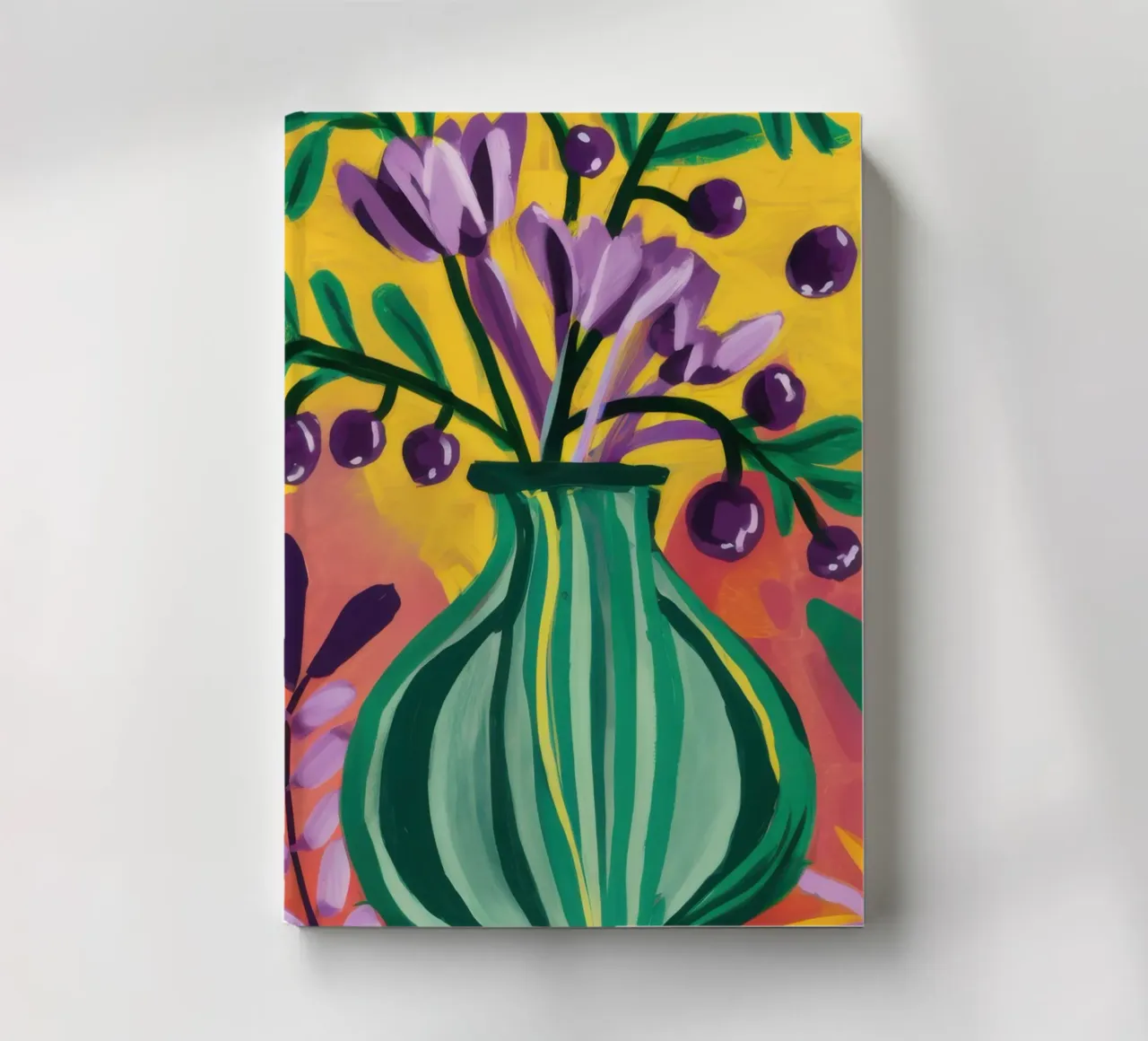Veridian Vase Vibrancy notebook by Bring Haven