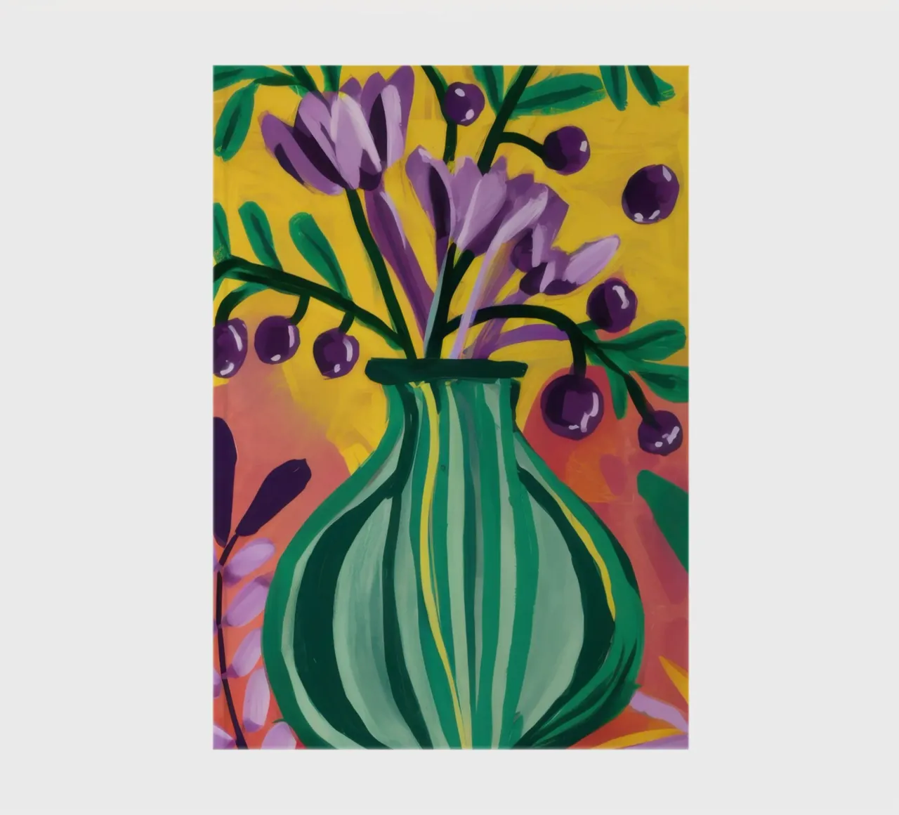 Veridian Vase Vibrancy notebook by Bring Haven