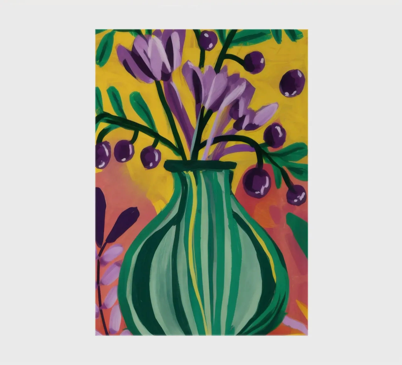 Veridian Vase Vibrancy notebook by Bring Haven
