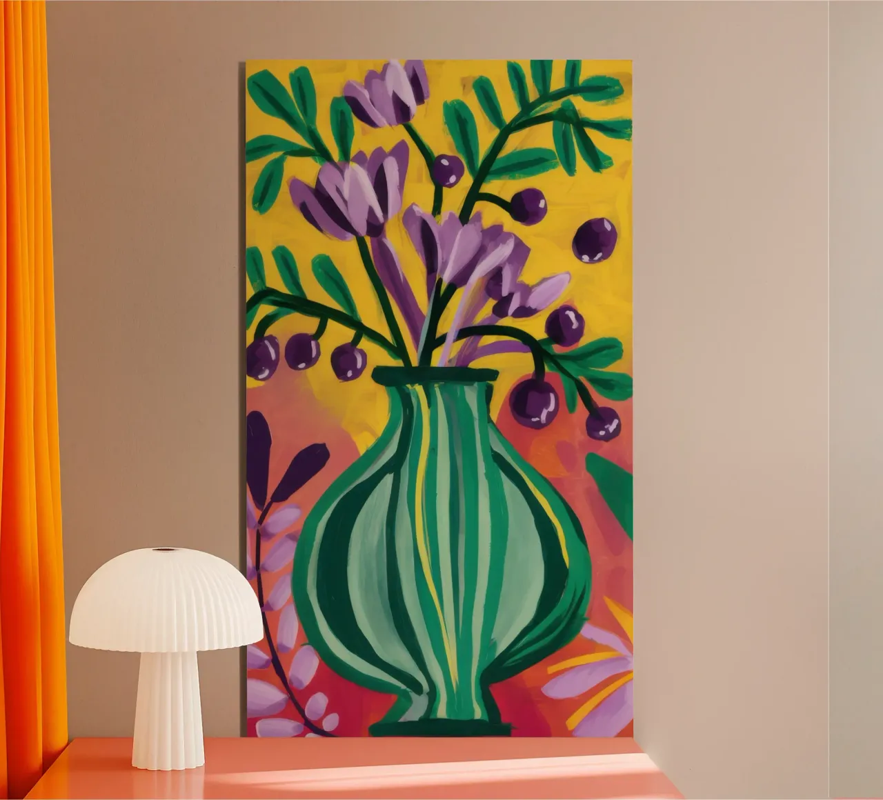 Vaso Veridian Vibrancy alluminio dibond da Bring Haven