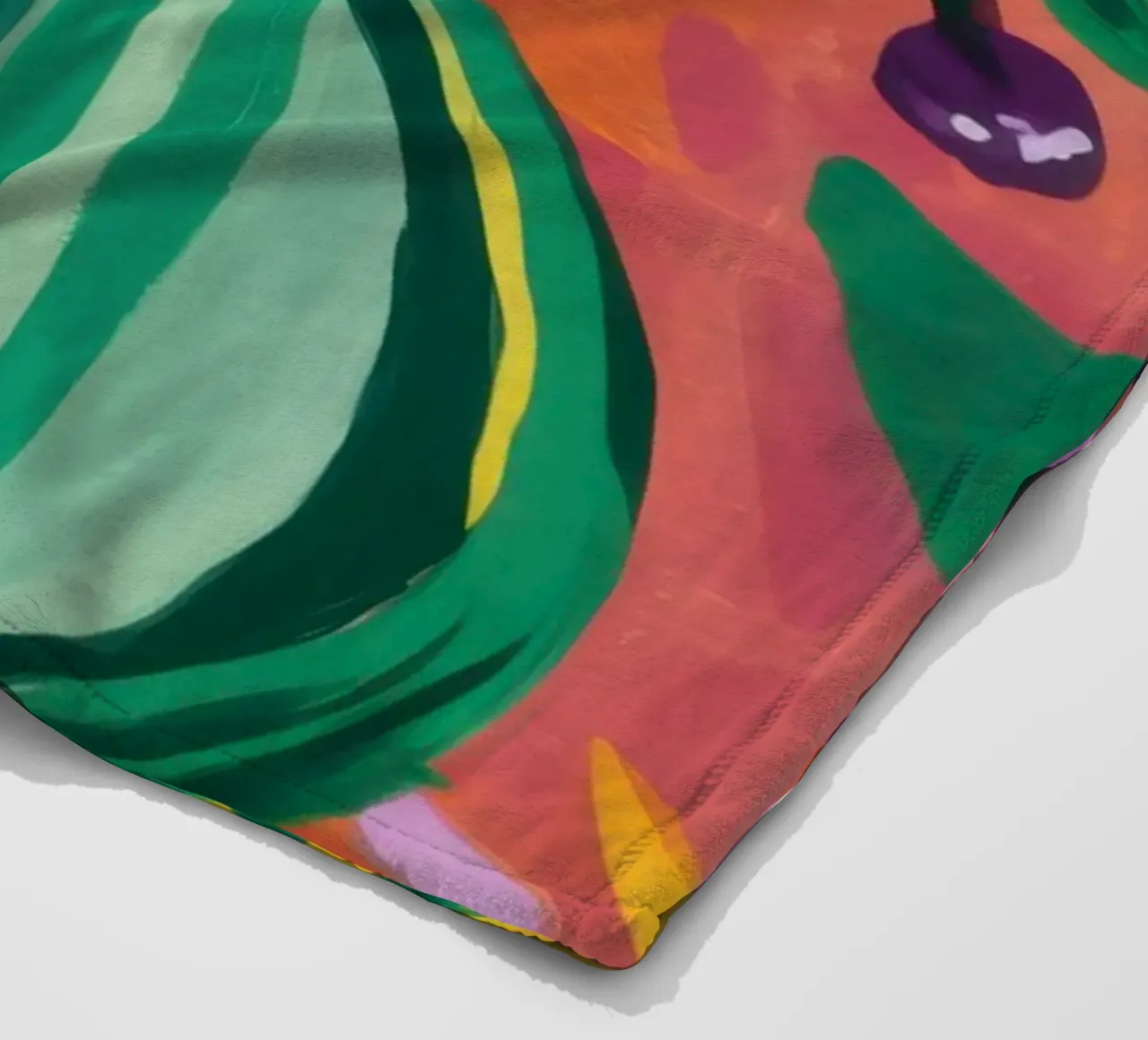 Vaso Veridian Vibrancy coperta in pile da Bring Haven
