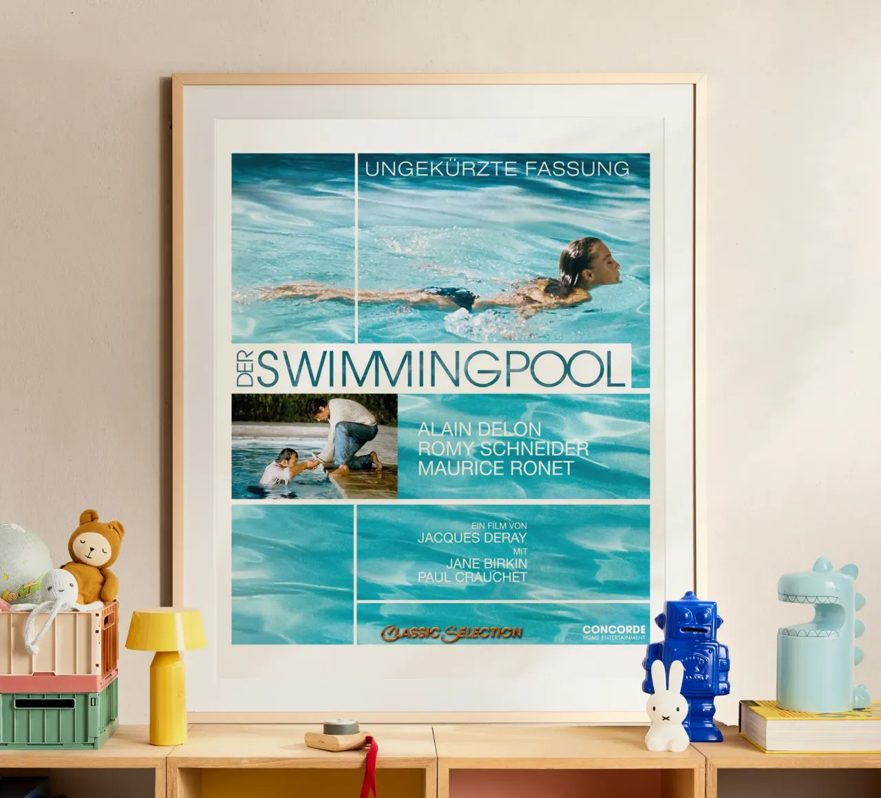 Piscina La Piscine poster da Queenshop
