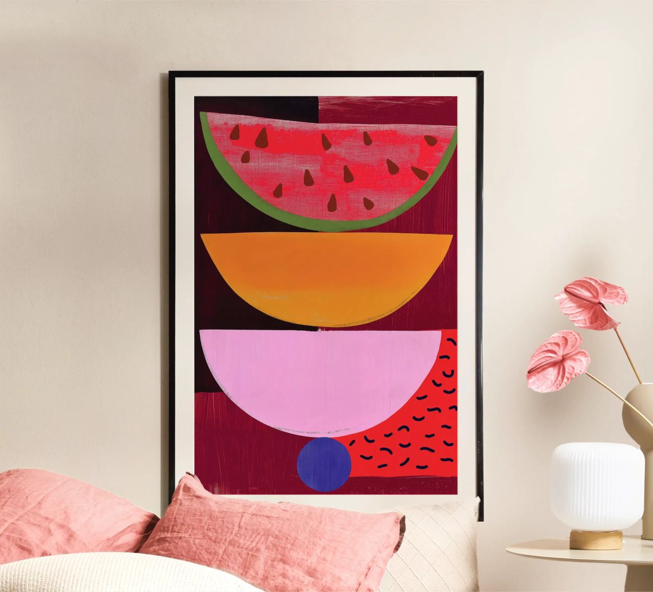 Sandía poster by LeDieg