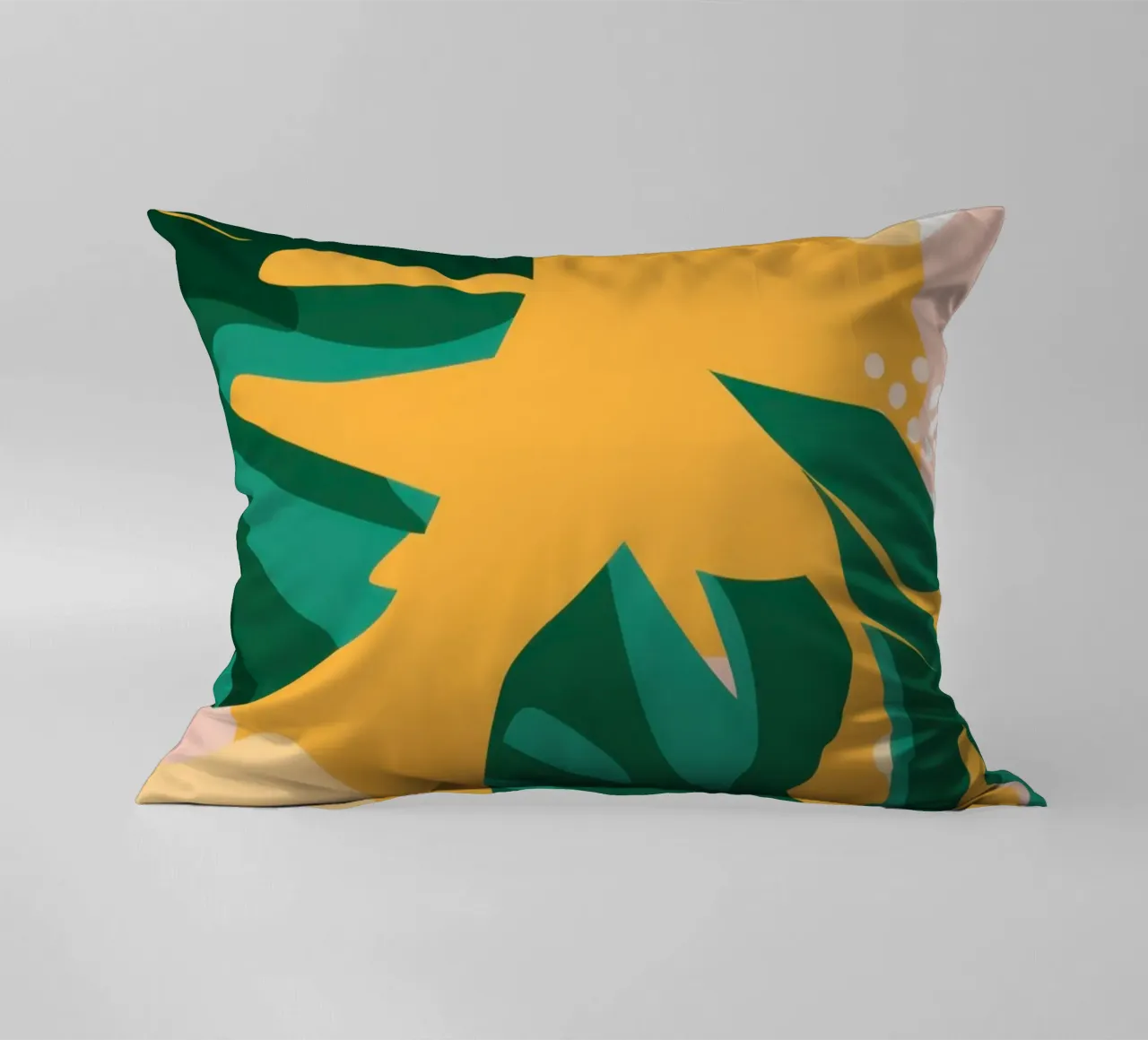Monstera Golden Hour cuscino da Bring Haven