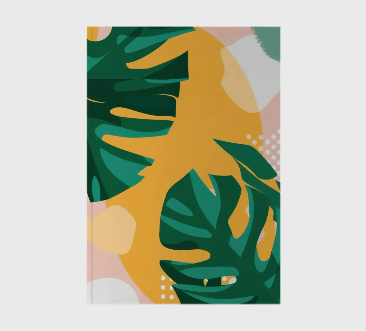 Monstera Golden Hour notebook by Bring Haven