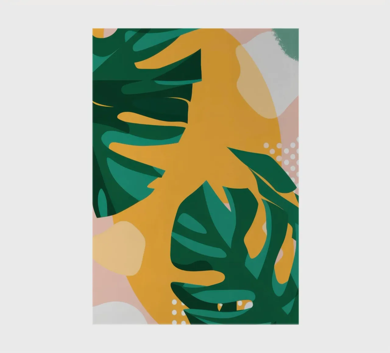 Monstera Golden Hour notebook by Bring Haven
