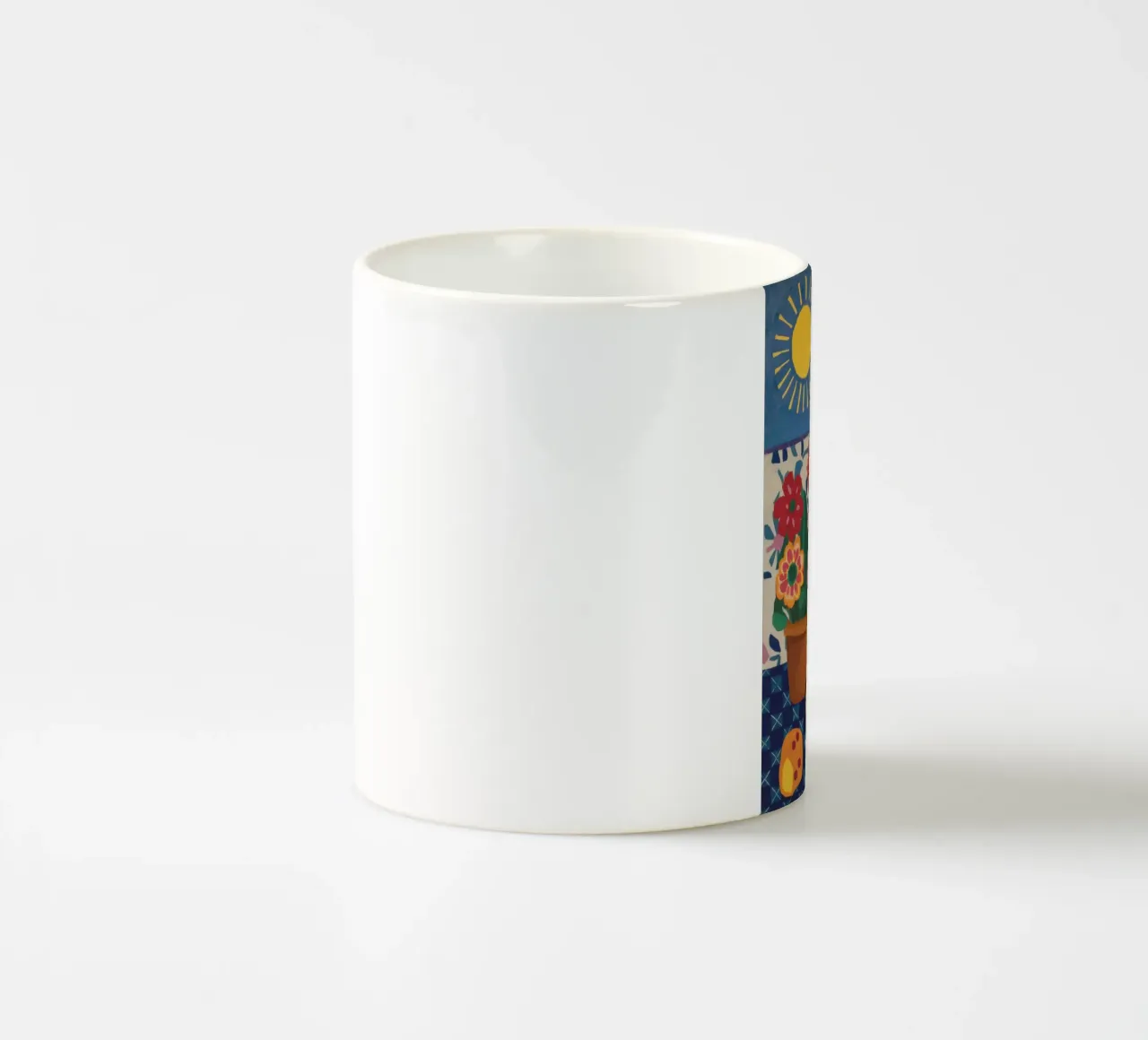 Feline Pizza Night tazza in ceramica da Flock Reverie