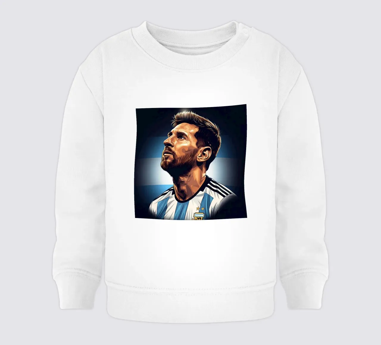 Lionel Messi felpa neonato da Lembayung art