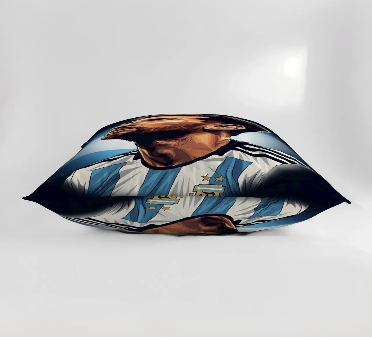 Lionel Messi cuscino da Lembayung art
