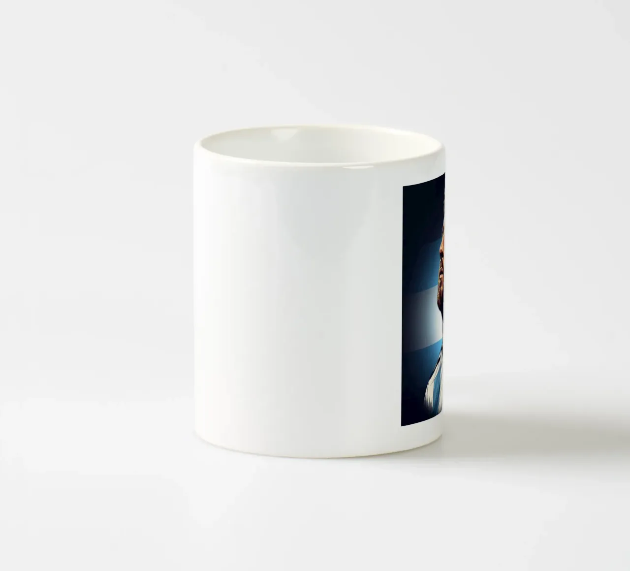 Lionel Messi tazza in ceramica da Lembayung art