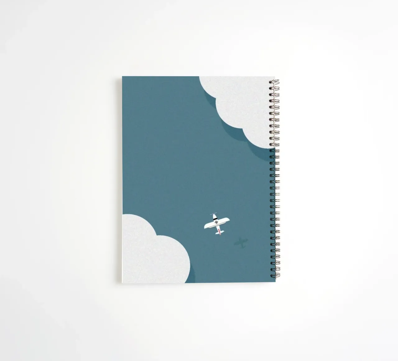airplane pilot spiral notebook by Histrol