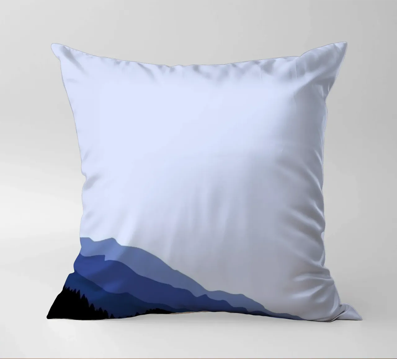 forest tree line cuscino da prindy