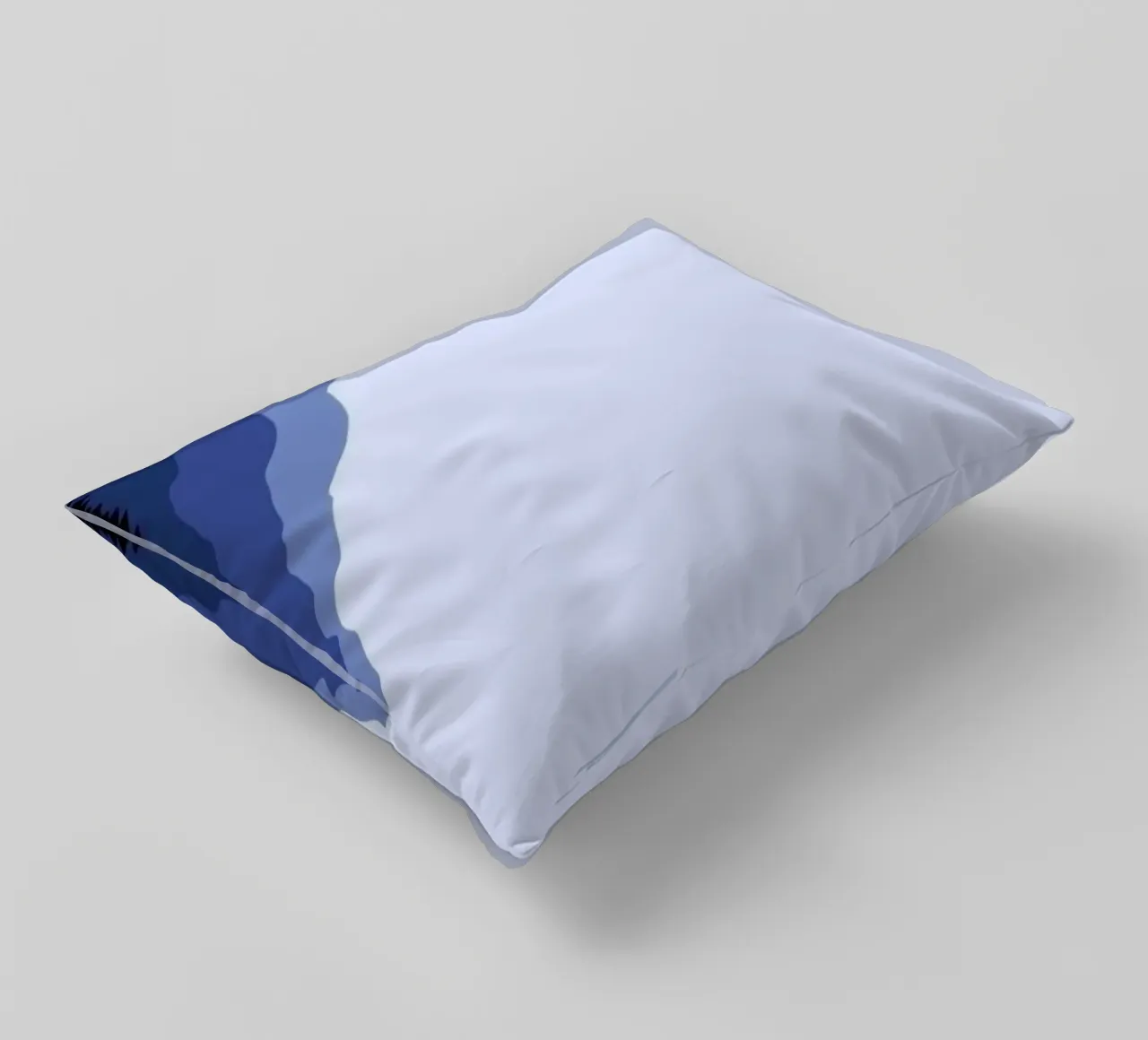 forest tree line cuscino da prindy