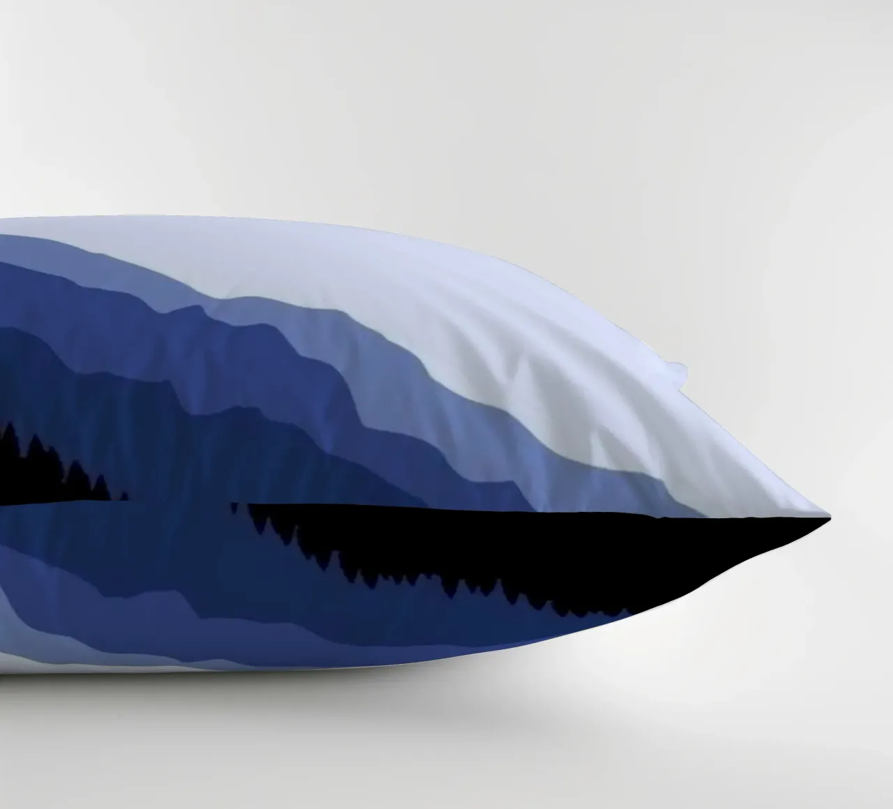 forest tree line cuscino da prindy