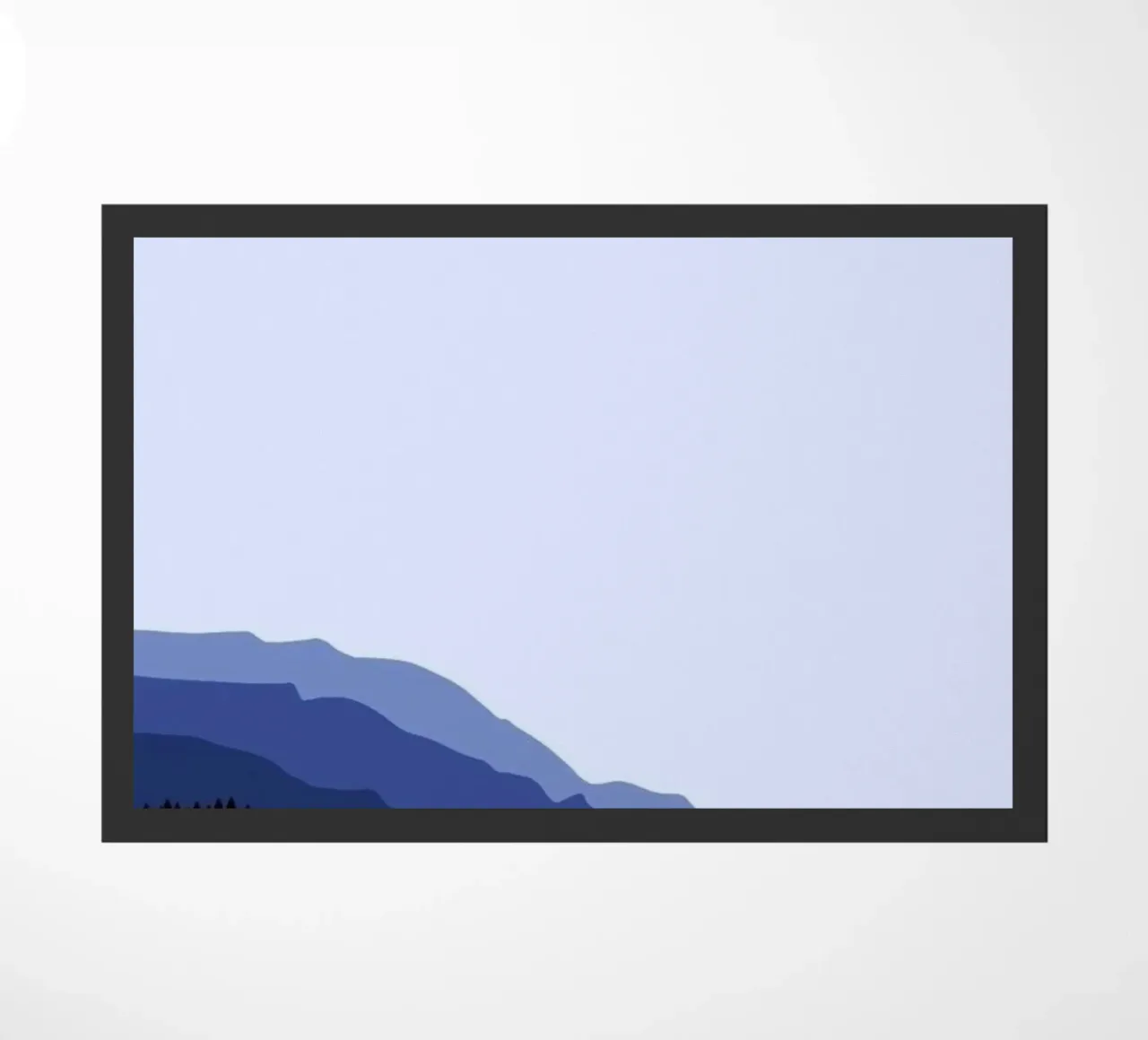 forest tree line zerbino da prindy